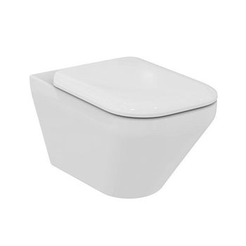 Vas WC suspendat Ideal Standard Tonic II AquaBlade cu capac Soft-Close K316701