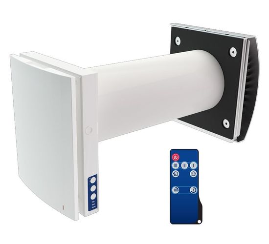 Ventilator de perete cu recuperare de caldura BLAUBERG Vento Expert A100--1 S W V.2