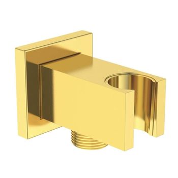Suport para dus Ideal Standard Idealrain cu racord 1/2 Brushed Gold BC771A2