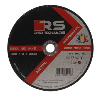 Disc de debitat metal Red Square 115x1.5x22.2mm