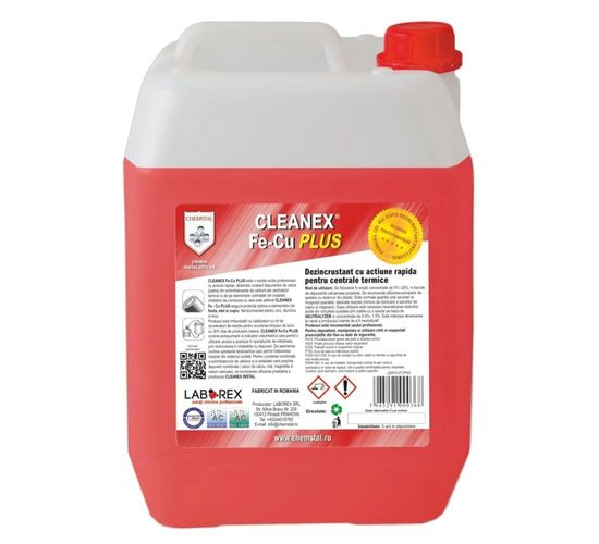 Dezincrustant Cleanex Fe -Cu Plus 5kg LBXCLFCP05