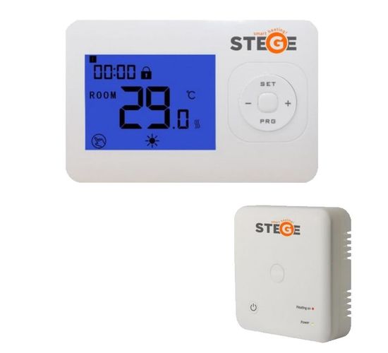 Termostat programabil electronic fara fir STEGE WT200 Wi-Fi